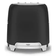 Smeg TSF01BLMEU retro 2-szeletes kenyérpirító -  matt fekete