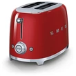 Smeg TSF01RDEU retro 2-szeletes kenyérpirító - piros
