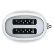 Smeg TSF01WHEU retro 2-szeletes kenyérpirító - fehér