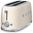 Smeg TSF02CREU retro 4-szeletes kenyérpirító - bézs