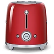 Smeg TSF02RDEU retro 4-szeletes kenyérpirító - piros