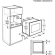 AEG MBB1756SEM beépíthető mikrohullámú sütő