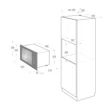 Gorenje BM6240SY2B beépíthető mikróhullámú sütő