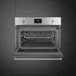 SMEG SO4301M0X beépíthető mikrohullámú sütő