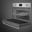 SMEG SO4301M0X beépíthető mikrohullámú sütő