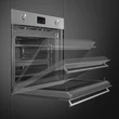 SMEG SO6303APX Omnichef három az egyben beépíthető sütő