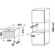 Whirlpool W7 MD440 NB beépíthető mikrohullámú sütő