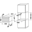 Whirlpool AMW 850/IXL beépíthető mikrohullámú sütő