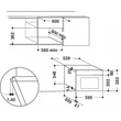 Whirlpool AMW 423/IX beépíthető mikrohullámú sütő