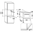 Whirlpool AMW 9605 IX beépíthető mikrohullámú sütő