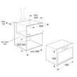 Whirlpool MW 4100/IX beépíthető mikrohullámú sütő