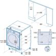 Cata LI-08014/A beépíthető elöltöltős mosógép