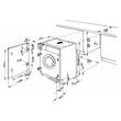 Whirlpool AWOC 0714 beépíthető elöltöltős mosógép