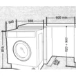 Whirlpool BI WDWG 75148 EU beépíthető elöltöltős mosó-szárítógép