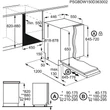 Electrolux EEG62310L teljesen beépíthető mosogatógép