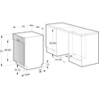 Gorenje GI561D10S kezelőpanelig beépíthető mosogatógép