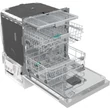 Gorenje GI673C60X kezelőpanelig beépíthető mosogatógép