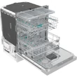 Gorenje GI693C60XUV kezelőpanelig beépíthető mosogatógép