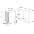 Gorenje GV62040 teljesen beépíthető mosogatógép