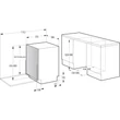 Gorenje GV673C62 teljesen beépíthető mosogatógép