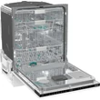 Gorenje GV693C60UVAD teljesen beépíthető mosogatógép
