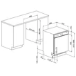 SMEG LSP324BQX kezelőpanelig beépíthető mosogatógép