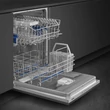 SMEG STL281DS teljesen beépíthető mosogatógép