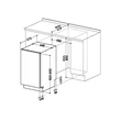 Whirlpool ADG 221 beépíthető mosogatógép