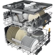 Whirlpool W7F HS51 szabadonálló mosogatógép