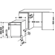 Whirlpool WBC 3C26 PF X beépíthető mosogatógép