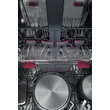 Whirlpool WBO 3T133 PF X kezelőszervig beépíthető mosogatógép