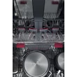 Whirlpool WBO 3T341 P X kezelőszervig beépíthető mosogatógép