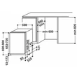 Whirlpool WIO 3T321 P beépíthető mosogatógép