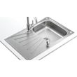 Teka Tekaway Starbright 45 E-XN 1B 1D rozsdamentes mosogatótálca - IN 915 csaptelep szett