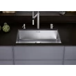 BLANCO CLARON 700-U Durinox rozsdamentes mosogatótálca