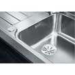 BLANCO CLASSIMO XL 6S-IF rozsdamentes mosogatótálca excenterrel