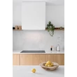 Ciarko Design AURA 55 cm fehér üveg beépíthető páraelszívó