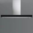FALMEC BLADE fali kürtős párelszívó - inox / fekete üveg