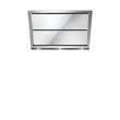 FALMEC GLEAM fali páraelszívó - inox / fehér üveg