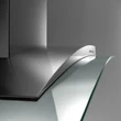 Falmec ATLAS GLASS 90 fali páraelszívó inox / üveg