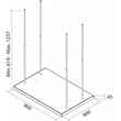 FALMEC LUX sziget polc - inox