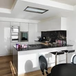 FALMEC NUVOLA 90 EVO mennyezetbe építhető páraelszívó - inox / üveg