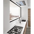 FALMEC NUVOLA 90 EVO mennyezetbe építhető páraelszívó - inox / üveg