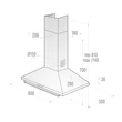 Gorenje DK63CLI rusztikus páraelszívó - elefántcsont szín