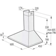 Gorenje WHC629E4X fali kürtős páraelszívó