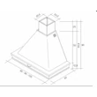 Kdesign Zoe 90 T 600 rusztikus páraelszívó