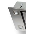 Sirius SL 903 P EM 70 felső szekrénybe és kürtőbe építhető páraelszívó - inox