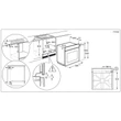AEG BPS351161M beépíthető multifunkciós pirolitikus gőzsütő