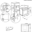 AEG BPE558370M beépíthető multifunkciós sütő