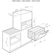 Kép 2/2 - Dedietrich DKR7580BB beépíthető kompakt multifunkciós pirolitikus sütő
